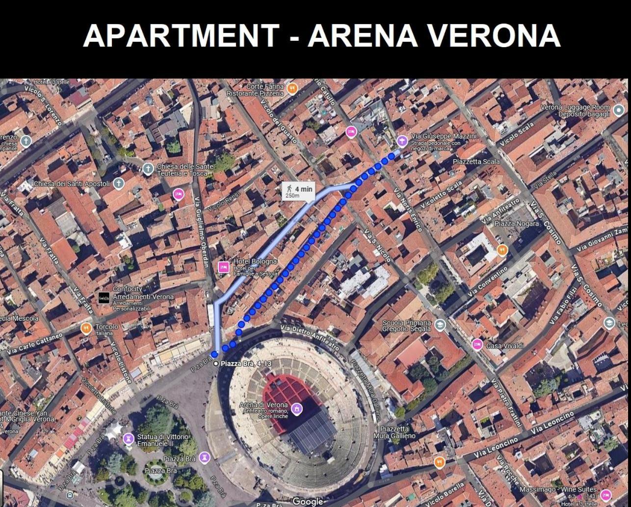 Arena Suite Mazzini Verona Centro Екстериор снимка